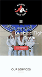 Mobile Screenshot of bushidofightteam.com
